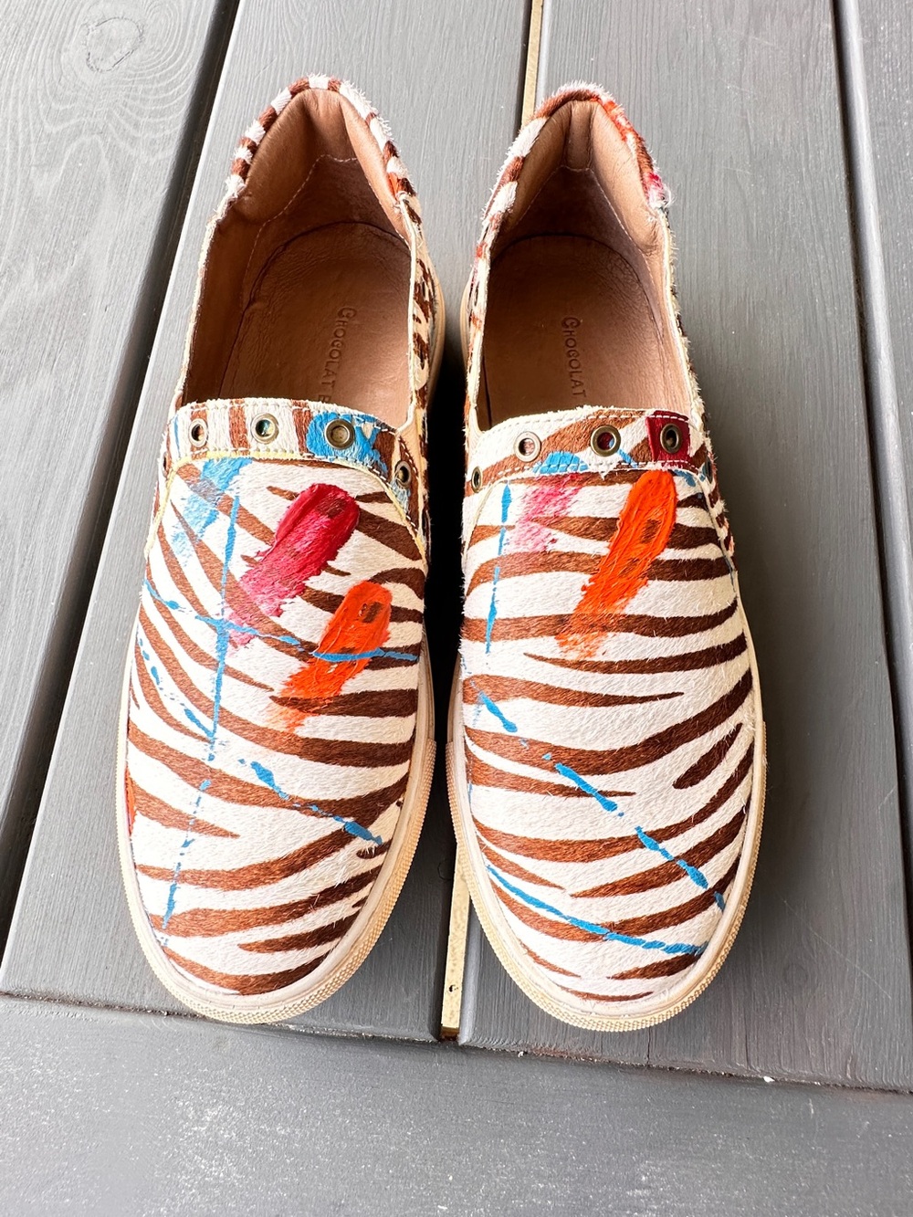 Chocolat Blu Nayla women's slip-on sneakers Sz 7